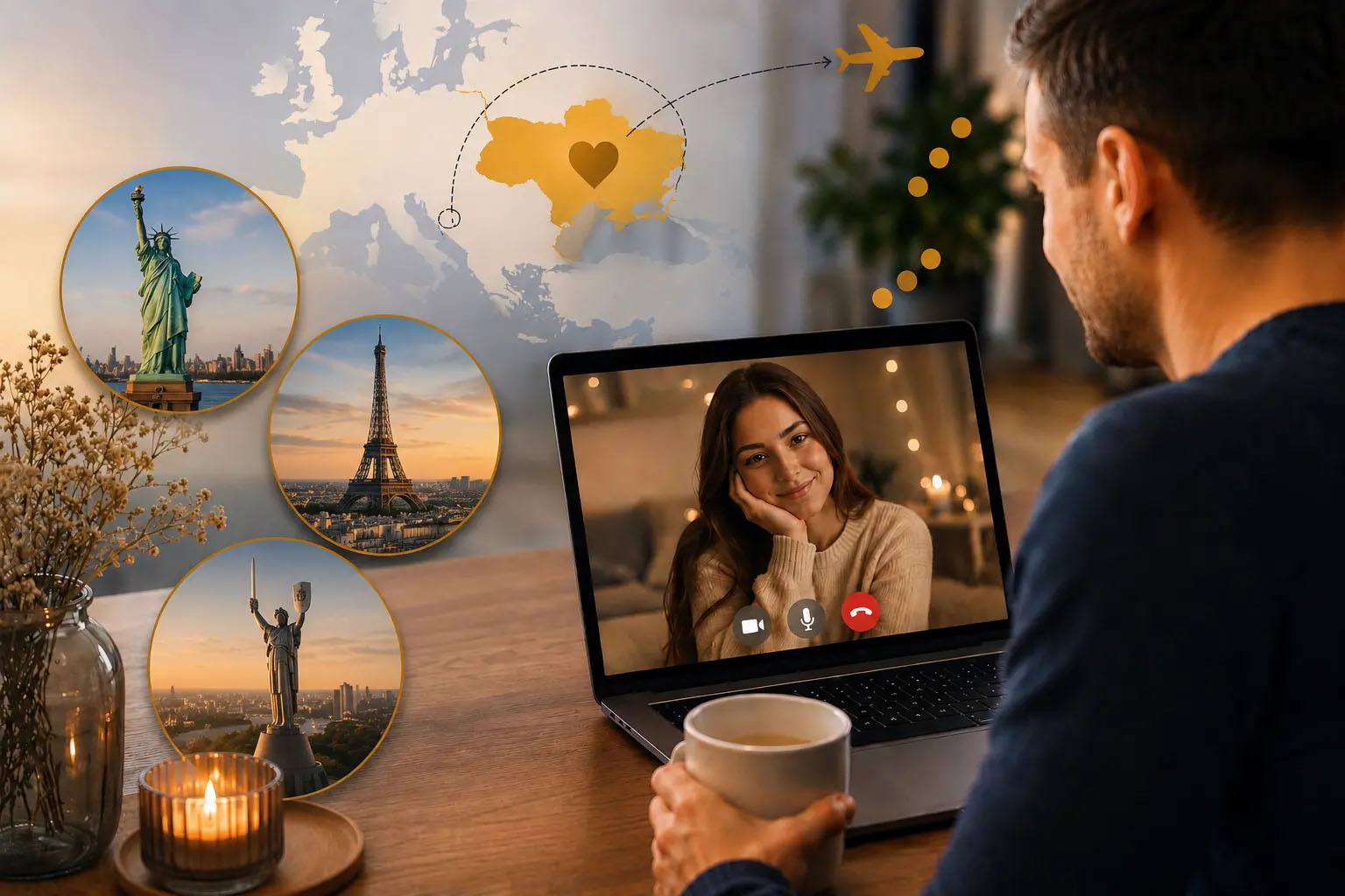 International dating connection